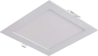 Produktbild von 18W eckig LED Slim Einbauleuchte Panel Deckenlampe Einbaustrahler 22,5×22,5 cm Warmweiß