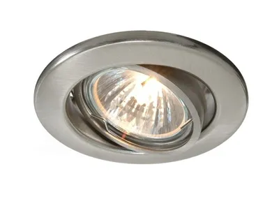 Produktbild von Einbaustrahler MR16 schwenkbar 68er Metall-brush