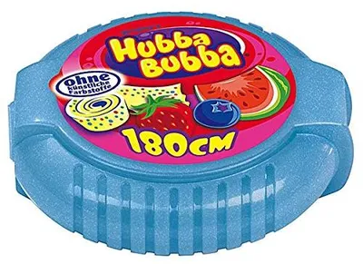 Immagine prodotto di Hubba Bubba 356567 Hubba Bubba MEGA LANG Triple Mix Kaugummis 1 Rolle