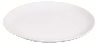 Produktbild von Pomax Porcelino White Speiseteller aus Porzellan, L 28 x B 24 cm; oval