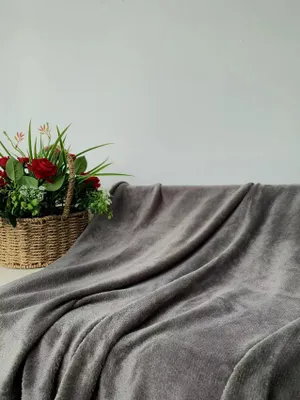 Obrázek produktu pro Mikroplyšová deka SOFT, tmavě šedá Rozměr: 160 x 200 cm