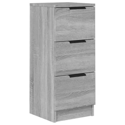 Zdjęcie produktu dla vidaXL Kredens szary Sonoma 30x30x70 cm Materiał drewnopochodny