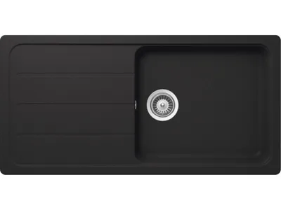 Produktbild von Schock Einbauspüle Fomhaus D-100L A Onyx - Auflagespüle