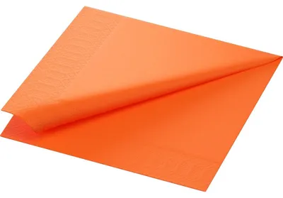 Image de Serviettes Duni Sun Orange 40x40cm 250 pcs. 1 paquet