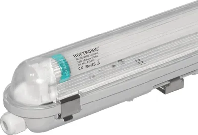 Produktbild von hoftronic LED Feuchtraumleuchte 60cm T8 G13 9W 1260lm 6000K IP65