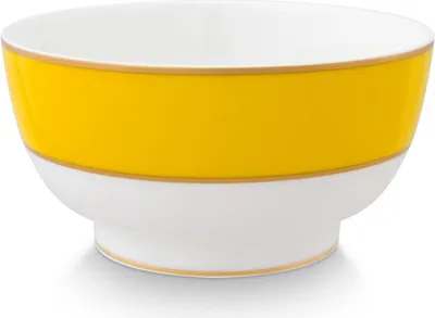 Produktbild von PIP STUDIO Chique Bowl gold-gelb 18cm
