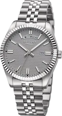 Produktbild von Regent BA-881 Herrenuhr Stahl/Anthrazit