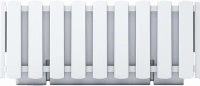 Obrázek produktu pro květináč truhlík 38cm BOARDEE FENCYCASE DDEF400-S449 bílý plastový PROSPERPLAST