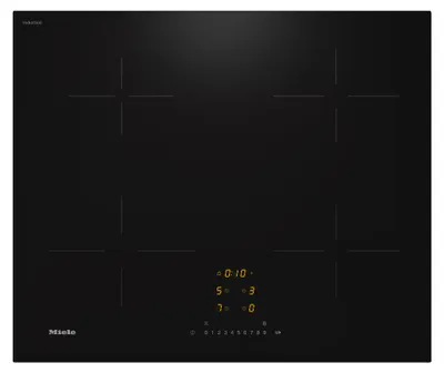 Produktbild von Miele KM 7361 FL, Schwarz, Arbeitsplatte, Zonen-Induktionskochfeld, Glaskeramik, 4 Zone(n), 4 Zone(n)