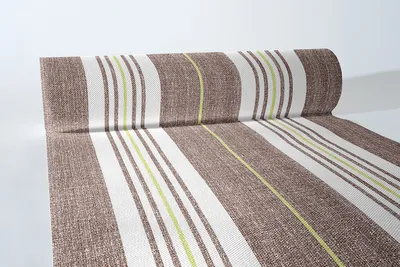 Produktbild von Sovie HORECA Tischläufer York in Kiwi-Braun aus Linclass® Airlaid 40 cm x 24 m, 1 Stück