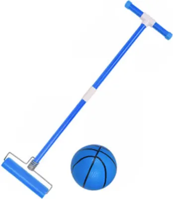 Produktbild von Kinder Ball Roller Spielzeug Set Sport Training Outdoor Interaktives Ziehen für Kinder Blau
