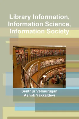 Produktbild von Library Information, Information Science, Information Society