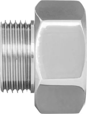 Produktbild von Reduzierstück aus verchromtem Messing 1/2"x3/8" weiblich/männlich