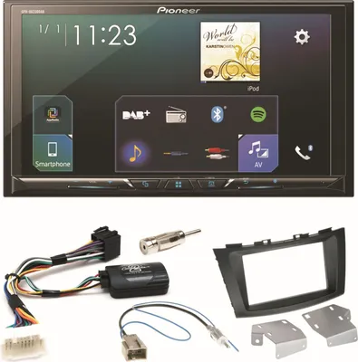 Produktbild von Pioneer SPH-DA230DAB CarPlay Android Auto Einbauset für Suzuki Swift Sport FZ NZ