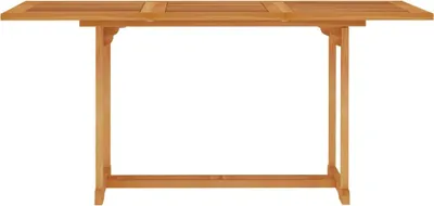 Immagine prodotto di Tavolo da Giardino 150x90x75 cm in Legno Massello di Teak