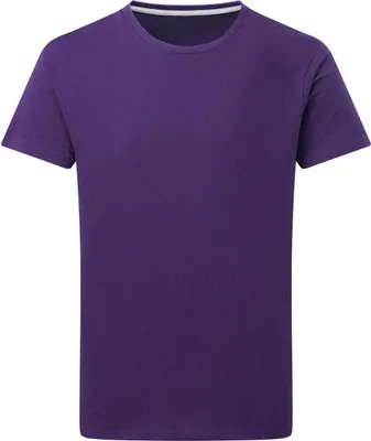 Produktbild von SG SGTee | Perfect Print Tagless Tee - Herren T-Shirt - Farbe: Purple - Größe: M
