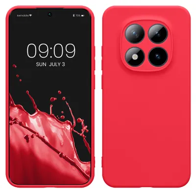 Produktbild von kwmobile Handyhülle für Xiaomi Redmi Note 15 Pro 5G Hülle - weiches Handy Silikon Case - Schutzhülle Cover - Neon Pink