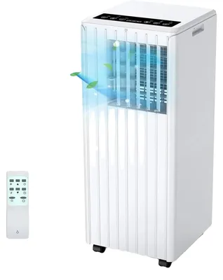 Image de Climatiseur portable, puissance de refroidissement de 7 000 BTU, fonction de déshumidification, 7 000 BTU