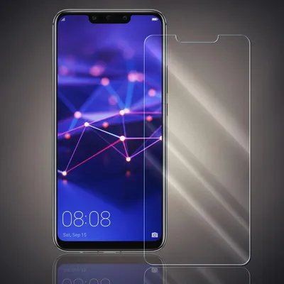 Produktbild von Panzer Folie für Huawei Mate 20 Lite Echt Glas Displayschutzfolie Transparent Glasfolie 9H Härtegrad Schutzglasfolie