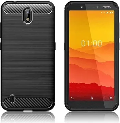 Obrázek produktu pro Pouzdro Carbon Shield pro Nokia C1 - Černá KP19346