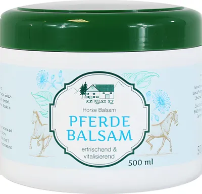 Produktbild von PFERDEBALSAM 500ml kühlend Pferdegel Sportgel Pferdesalbe Hautbalsam Massagegel Creme Balsam 06