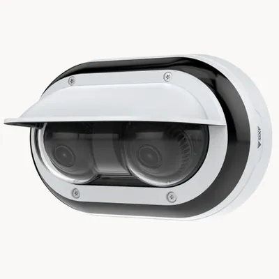 Zdjęcie produktu dla Axis P4708-PLVE, Kamera bezpieczeństwa IP, Wewnętrz i na wolnym powietrzu, Przewodowa, ARTPEC-8, Sufit / Ściana, Czarny, Srebrny