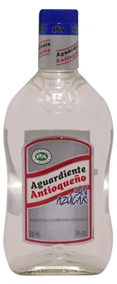 Image de Aguardiente Antioqueño Sin Azucar Spirituosen Kolumbien 70.00 cl 29.0 %