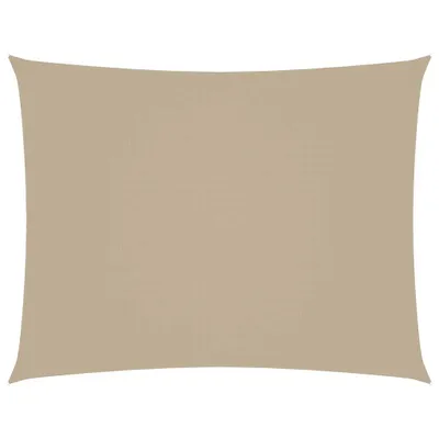 Produktbild von vidaXL Sonnensegel Oxford-Gewebe Rechteckig 5x6 m Beige