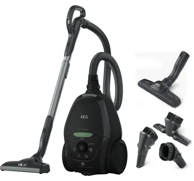 Obrázek produktu pro AEG VX82-1-ÖKO, 600 W, Bubnový vysavač, Suchý, Prachový sáček, 3,5 l, Hygienický filtr