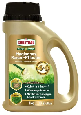 Obrázok produktu pre SUBSTRAL® 87641 SUBSTRAL® Magisches Rasenpflaster Rasensamen 1,0 kg