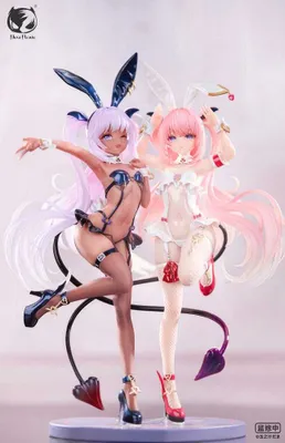 Zdjęcie produktu dla Oryginalna figurka PVC 1/6 Lulumu & Kulomu, ilustracja autorstwa Tamano Kedama, 27 cm