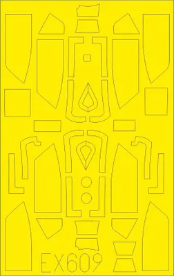 Produktbild von (X) Eduard Accessories EX609 1:48 - Bf 109G-10 TFace for Eduard - Neu