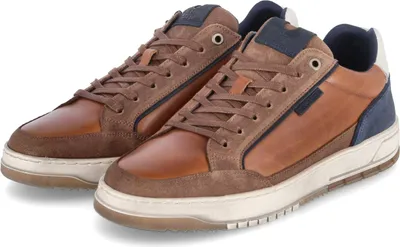 Produktbild von Bullboxer Herren Low Sneaker Braun Ledermix Größe: 44