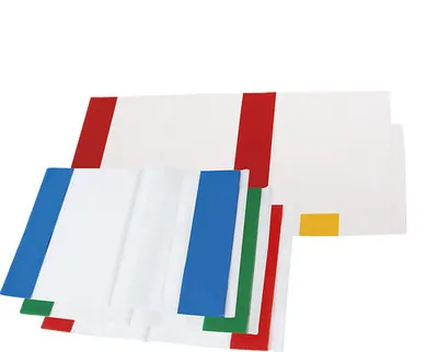 Zdjęcie produktu dla Okładki na zeszyt A5 PVC z regulacją x10 sztuk MIX