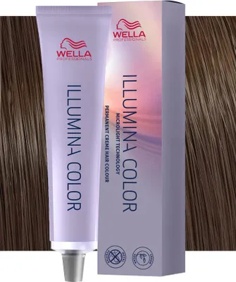 Produktbild von Wella Illumina Color, Blond, 6/, Frauen, 60 ml, Alle Haare, Farbspeichernd, Schutz, Glanz