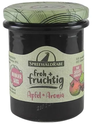 Produktbild von Apfel-Aronia Fruchtaufstrich von Spreewald-Rabe (225 g)