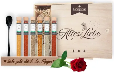 Produktbild von Gewürz-Geschenkbox Alles Liebe