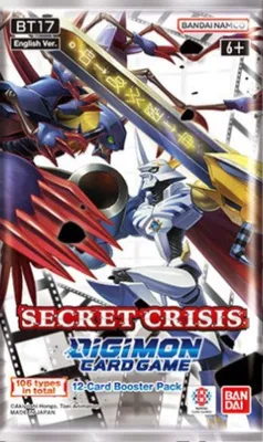 Produktbild von Digimon Kartenspiel - Secret Crisis Booster BT17 - DE