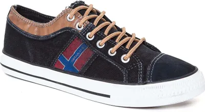 Produktbild von Nebulus Teil-Leder Sneaker UTAH Herren, , Q1373 - Herren, schwarz, 44