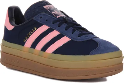 Produktbild von Adidas Gazelle Bold W in Navy Pink für Damen – 5 UK - 38 EU - 6.5 US / Blue Pink