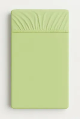 Immagine prodotto di Lenzuolo da letto in cotone per bambini 140x70 cm - verde