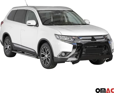 Produktbild von Frontbügel Frontschutzbügel für Mitsubishi Outlander PHEV 2015-2018 ø63 Schwarz