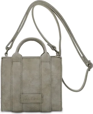 Produktbild von Fritzi aus Preußen Umhängetasche Handtasche Fritzi Square Vintage Crossbody Bag Rock grau