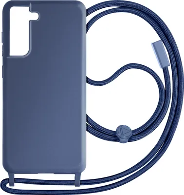 Obrázok produktu pre Avizar, puzdro na retiazku pre Samsung Galaxy S21 FE, retiazka 80 cm, tmavomodrá