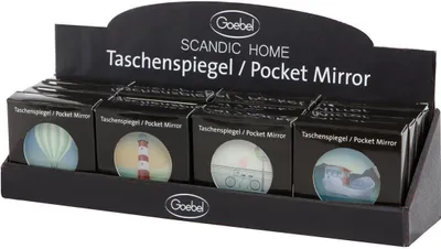 Produktbild von Goebel Taschenspiegel (Thekendisplay sortiert, Metall)