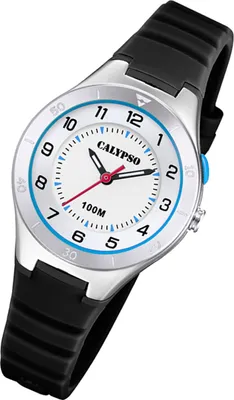 Produktbild von Calypso Jugend Analog Uhr K5800/4 Casual Kunststoff Armbanduhr schwarz UK5800/4