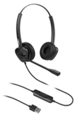 Image de Fanvil HT302-U, filaire, bureau/centre d'appels, 20 - 20000 Hz, 95 g, casque, noir