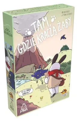 Zdjęcie produktu dla Tam, gdzie kraczą żaby gra planszowa dla dwóch graczy