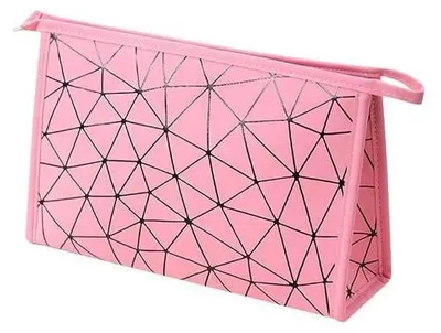 Imagen del producto de eCa, bolso de cosméticos para mujer, estampado rosa