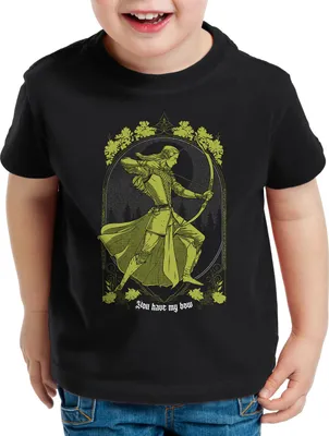 Produktbild von style3 You Have My Bow T-Shirt für Kinder ring neuseeland auenland